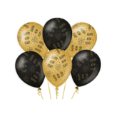 Paper Dreams Ballonnen Happy new year 30cm | 6 stuks Paper Dreams Ballonnen Happy new year 30cm | 6 stuks