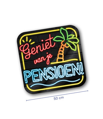 Paper Dreams NEON DOOR DOOR Pension | 50cm Paper Dreams NEON DOOR DOOR Pension | 50cm