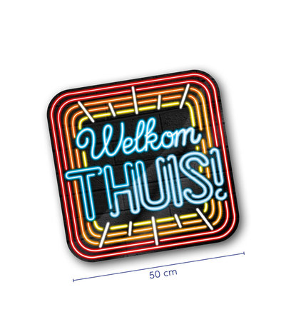 Paper Dreams NEON door signs Welcome home | 50cm Paper Dreams NEON door signs Welcome home | 50cm