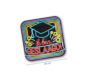 Paper Dreams Neon -Türschilder vergingen 50 cm