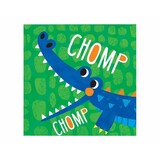 Creative Converting Napkins Alligator 24x24cm | 16 pieces
