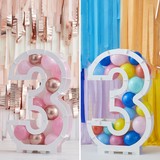 Ginger Ray Luftballons Mosaic Standard Nummer 3 | pro Einheit Ginger Ray Luftballons Mosaic Standard Nummer 3 | pro Einheit