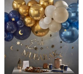 Ginger Ray Eid Mubarak Balloons DIY | pro Satz Ginger Ray Eid Mubarak Balloons DIY | pro Satz