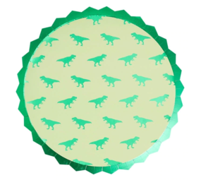 Ginger Ray Dinosaurus Roar plates 23 cm | 8 pieces
