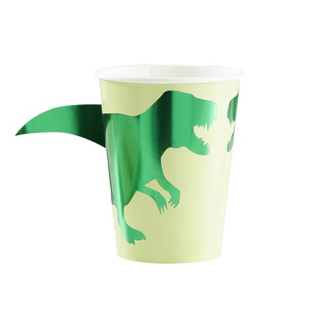 Ginger Ray Cup Dinosaurus Roar | 8 Stücke