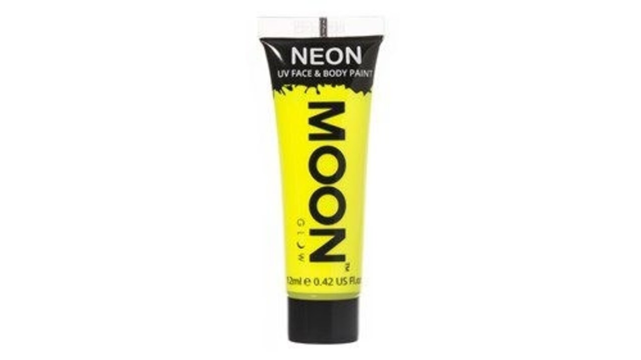 Haza - Witbaard Neon Face & Body Paint Intense Yellow | tube of 12 ml