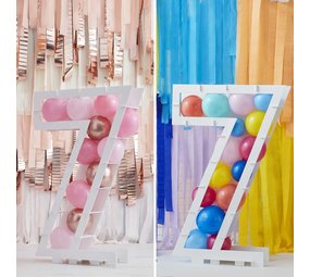Ginger Ray Luftballons Mosaic Standard Nummer 7 | pro Einheit Ginger Ray Luftballons Mosaic Standard Nummer 7 | pro Einheit