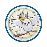 Unique Party Harry Potter borden HP 18cm | 8 stuks Unique Party Harry Potter borden HP 18cm | 8 stuks