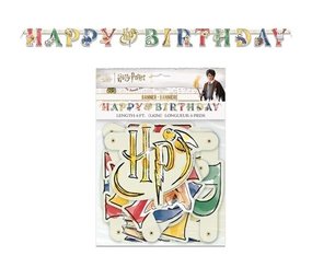 Unique Party Harry Potter letterslinger HP 182cm | per stuk Unique Party Harry Potter letterslinger HP 182cm | per stuk