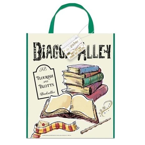 Unique Party Harry Potter Sacs Plastique HP 33x28cm | par unité Unique Party Harry Potter Sacs Plastique HP 33x28cm | par unité