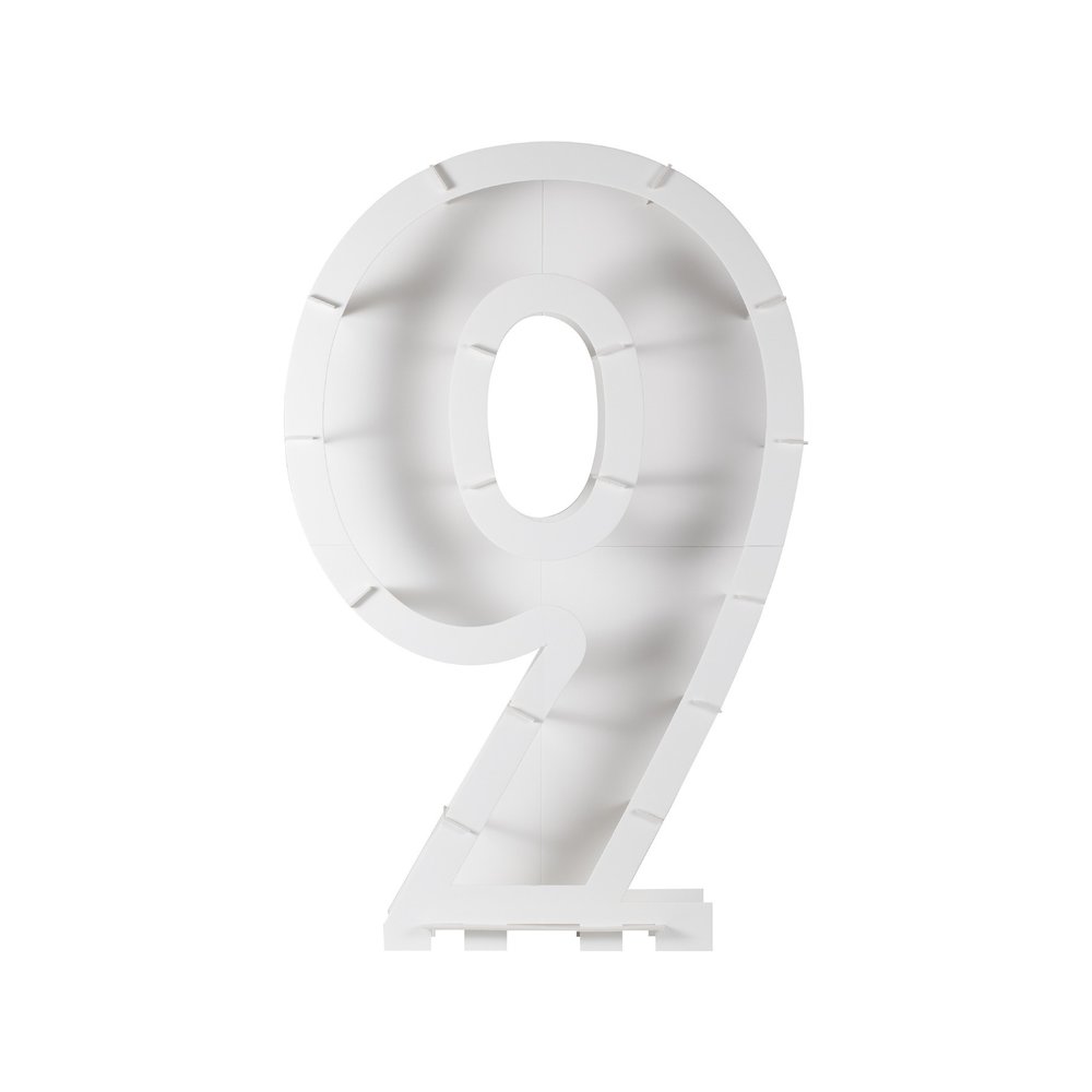 Ginger Ray Balloons Mosaic Standard Number 9 | per Unit