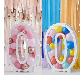 Ginger Ray Luftballons Mosaic Standard Nummer 0 | pro Einheit Ginger Ray Luftballons Mosaic Standard Nummer 0 | pro Einheit