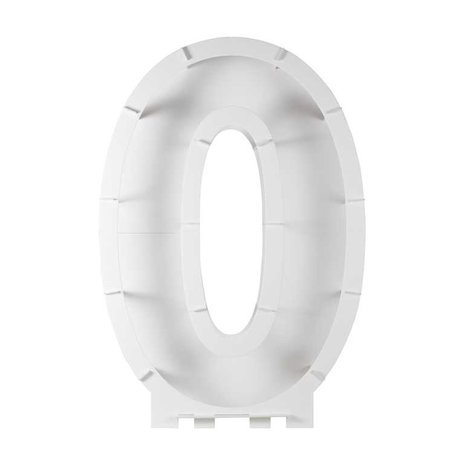 Ginger Ray Balloons Mosaic Standard Number 0 | per Unit Ginger Ray Balloons Mosaic Standard Number 0 | per Unit