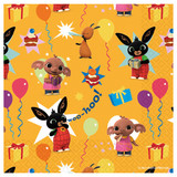 Amscan Bing napkins 33x33cm | 16 pieces Amscan Bing napkins 33x33cm | 16 pieces