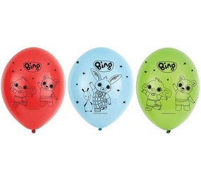 Amscan Bing ballonnen 27cm | 6 stuks Amscan Bing ballonnen 27cm | 6 stuks