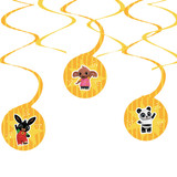 Amscan Bing hanging decoration Swirls 30-60cm | 6 pieces Amscan Bing hanging decoration Swirls 30-60cm | 6 pieces