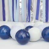 Ginger Ray 40 ballons bleu, marine et gris | par set Ginger Ray 40 ballons bleu, marine et gris | par set