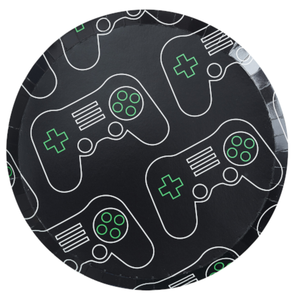 Ginger Ray Game On borden 25cm | 8 stuks