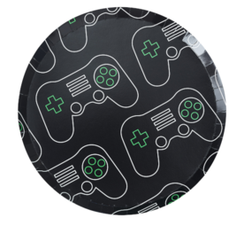 Ginger Ray Assiettes Game On 25cm | 8 pièces