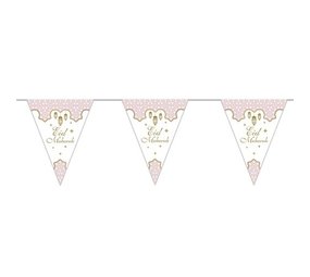 Zin El Afrah Eid Mubarak Flag -Linie Singer Pink | 3 Meter Zin El Afrah Eid Mubarak Flag -Linie Singer Pink | 3 Meter