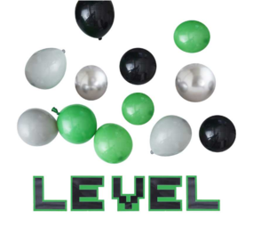 Ginger Ray Game On ballons | Avec des lettres