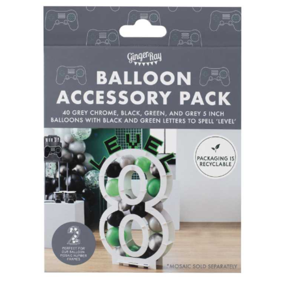 Ginger Ray Game On ballons | Avec des lettres