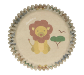 Fun Cakes Safari en Jungle cupcake vormen | 48 stuks Fun Cakes Safari en Jungle cupcake vormen | 48 stuks