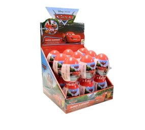 Surprise Ei Cars met koekje  - per stuk Surprise Ei Cars met koekje  - per stuk
