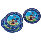 Tib Paw Patrol borden blauw 23cm | 6 stuks Tib Paw Patrol borden blauw 23cm | 6 stuks