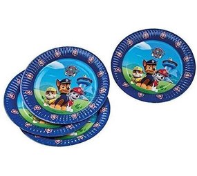 Tib Pfotenpatrouillenzeichen Blau 23cm | 6 Stück Tib Pfotenpatrouillenzeichen Blau 23cm | 6 Stück