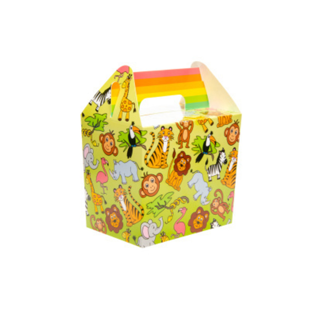 LG Imports Dschungel Safari Geschenkbox 13x9,5x12cm | pro Einheit