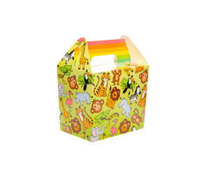 LG Imports Jungle Safari Favour Box 13x9.5x12cm | per Unit