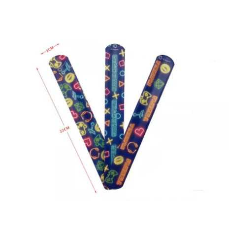 LG Imports Game Neon Klap Bracelet | per Unit