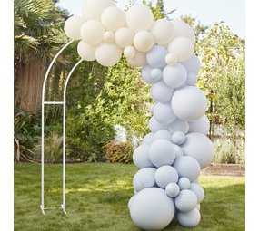 Ginger Ray Kit arche de ballon bleu et blanc | par unité Ginger Ray Kit arche de ballon bleu et blanc | par unité