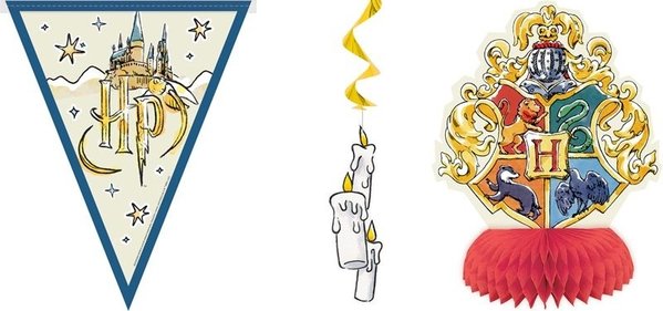 Unique Party Harry Potter Decoration Package | 7-piece Unique Party Harry Potter Decoration Package | 7-piece