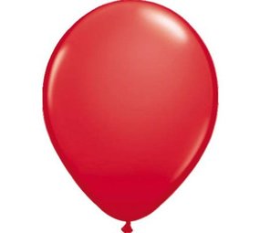 Red balloons Metallic 30cm | 10 pieces