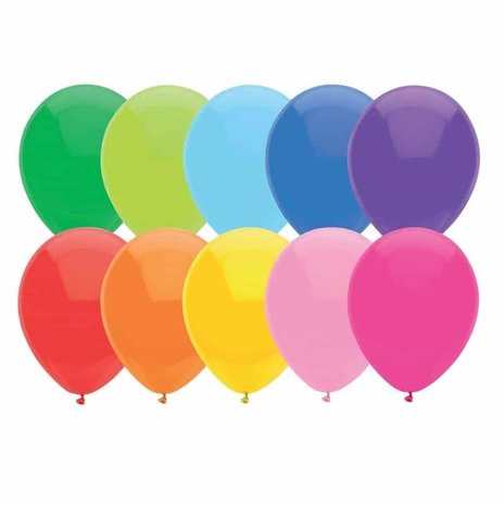 Balloon multi colors 50 pieces Balloon multi colors 50 pieces