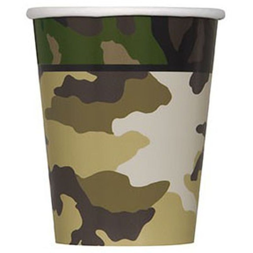 Unique Party Camouflage Military 8 pieces Unique Party Camouflage Military 8 pieces