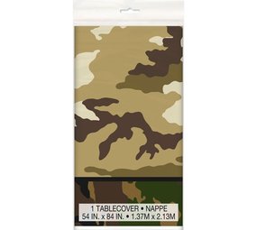 Unique Party Tischdecke Camouflage Military | 1,37 x 2,13 m Unique Party Tischdecke Camouflage Military | 1,37 x 2,13 m