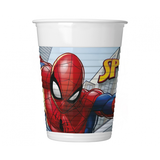 Procos Party Gobelet Spiderman Crime Fighter plastique 200ml | 8 pièces Procos Party Gobelet Spiderman Crime Fighter plastique 200ml | 8 pièces