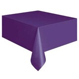 Creative Converting Tablecloth Purple Plastic | 137x274cm Creative Converting Tablecloth Purple Plastic | 137x274cm
