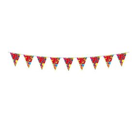 Flag -Linie 75 Jahre doppelseitig Flag -Linie 75 Jahre doppelseitig