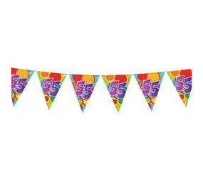 Haza - Witbaard Flag line 55 years party | 6 meters Haza - Witbaard Flag line 55 years party | 6 meters