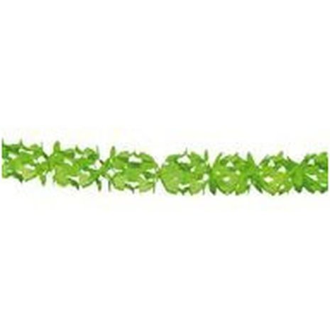Slinger licht groen papier | 6 meter Slinger licht groen papier | 6 meter