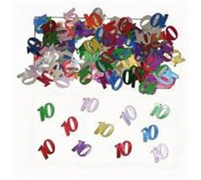 Folat Confetti 10 jaar