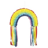 Boland Regenboog Pinata 23x35x5cm | per stuk Boland Regenboog Pinata 23x35x5cm | per stuk