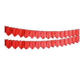 Chair garland red 2 pieces