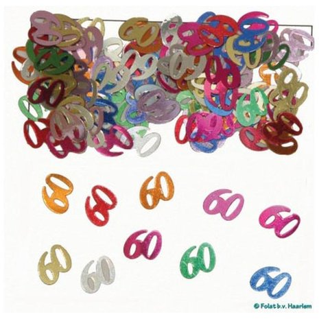 Confetti 60 ans