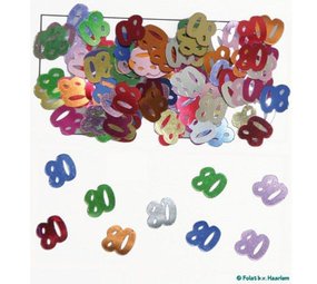 Confetti 80 jaar Confetti 80 jaar