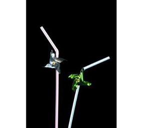 Strohhalm Windmühle 6 Teile